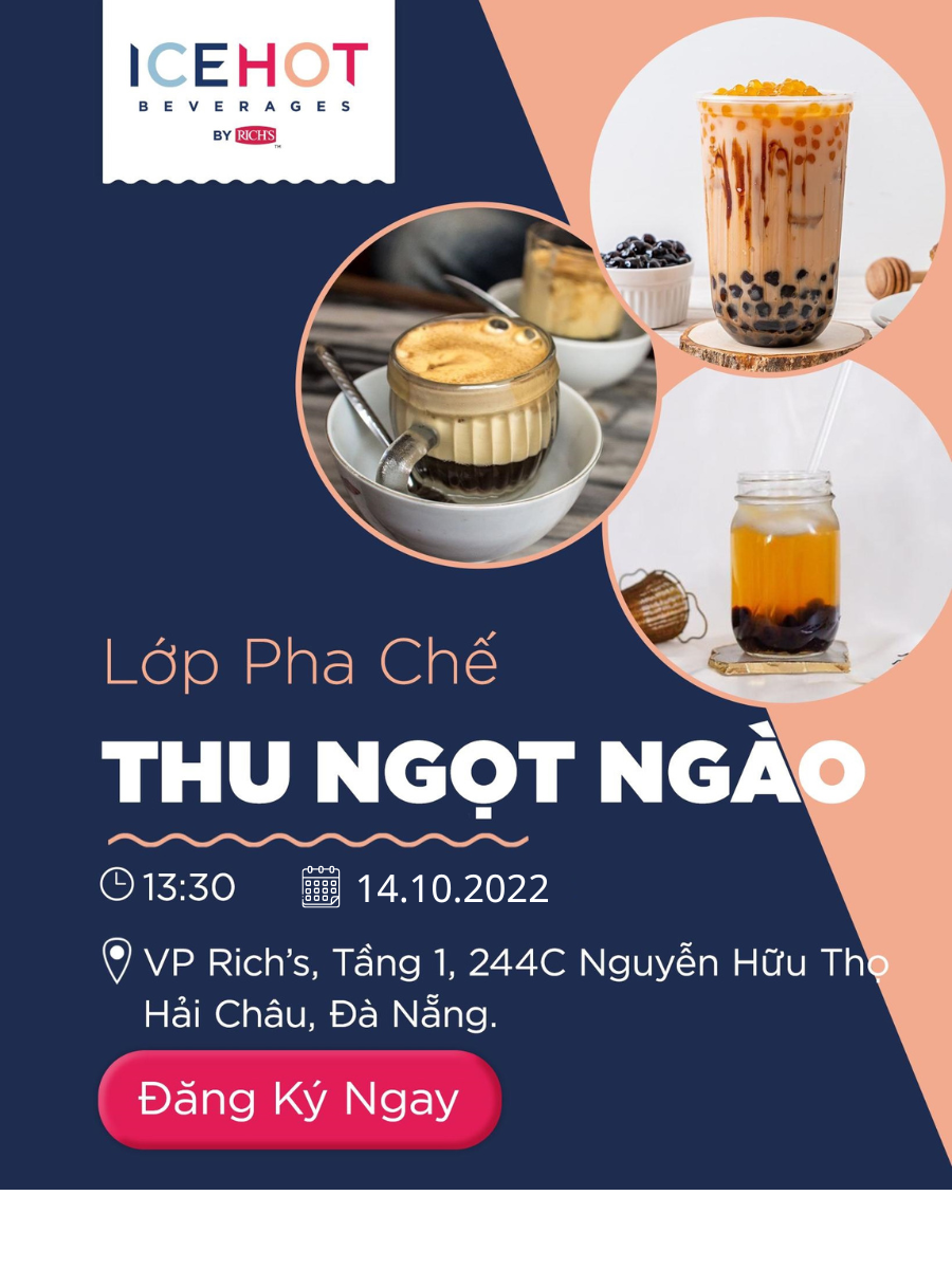 Lớp Học Pha Chế Thu Ngọt Ngào