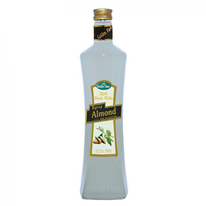 Siro Syrup GoldenFarm Hạnh Nhân Bar Collection 750ml 