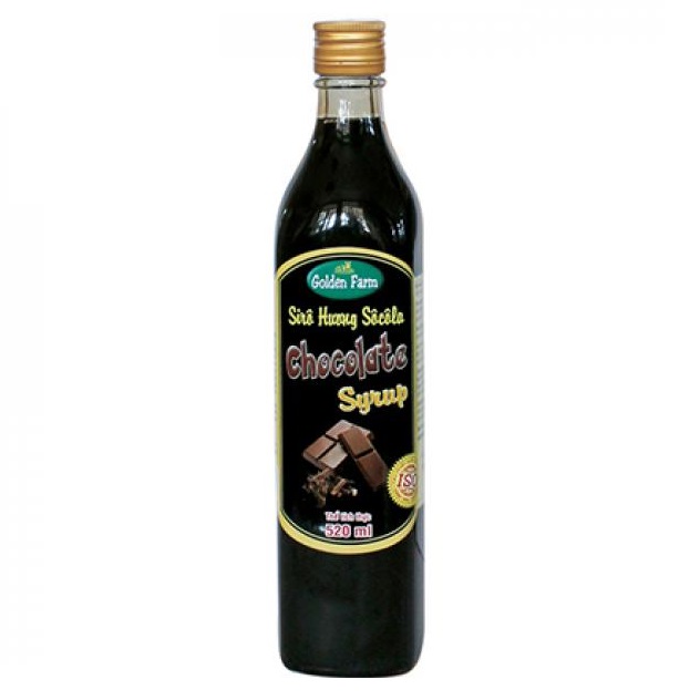 Siro Syrup GoldenFarm Socola 700ml
