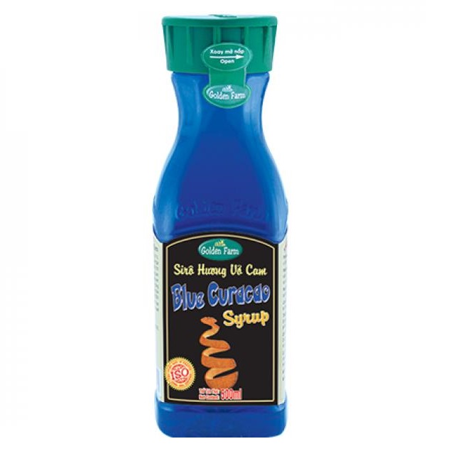 Siro Syrup GoldenFarm Vỏ Cam 520ml