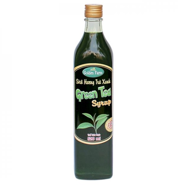 Siro Syrup GoldenFarm Trà Xanh 700ml