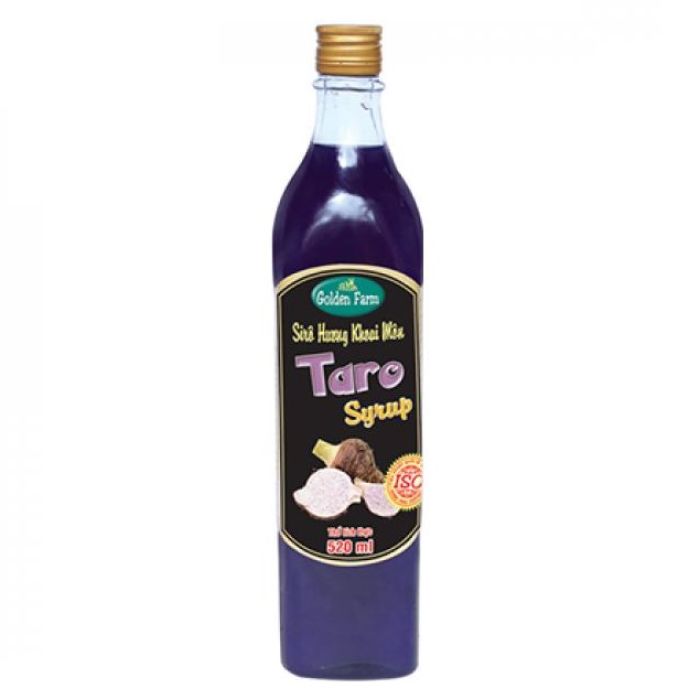 Siro Syrup GoldenFarm Khoai Môn 520ml
