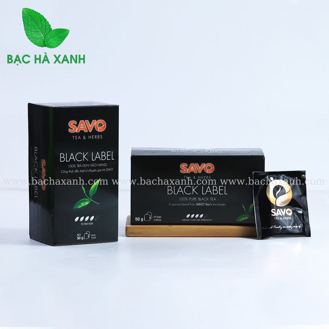 Savo Trà Đen Túi Lọc