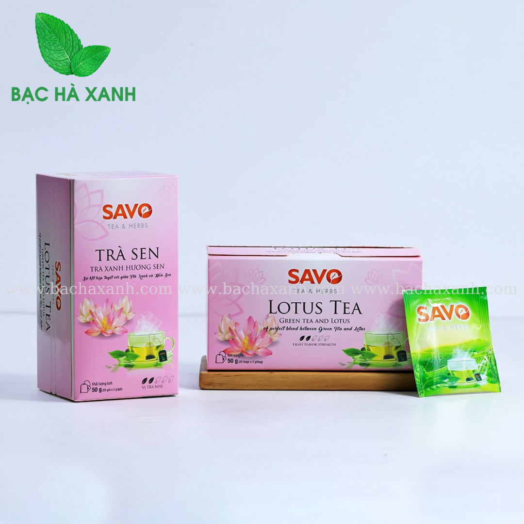 Savo Trà Sen Túi lọc (Lotus Tea)