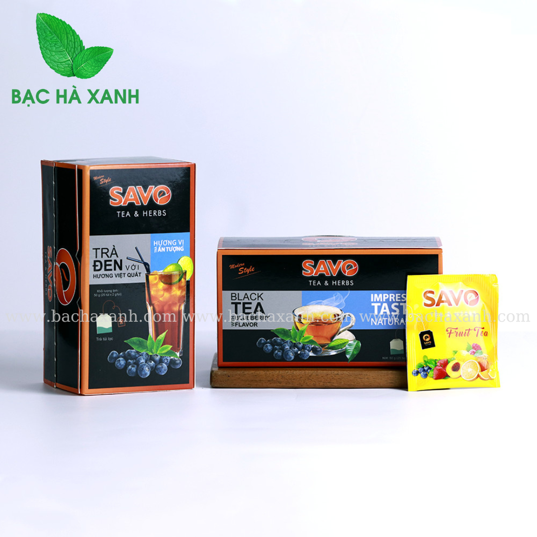 Savo Trà Trái Cây Việt Quất (Blueberry tea)