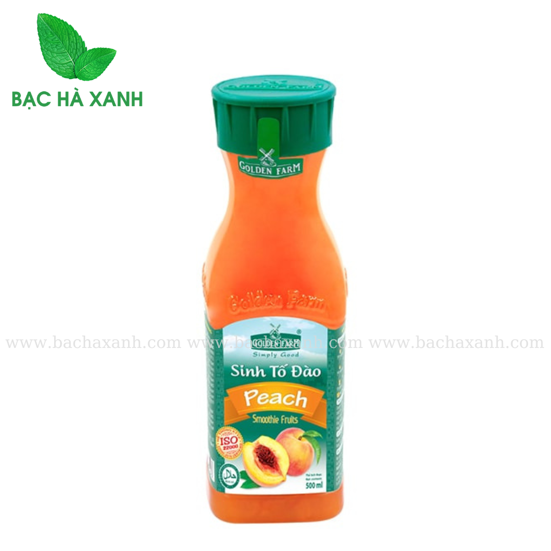 Sinh Tố GoldenFarm Đào 1.0L