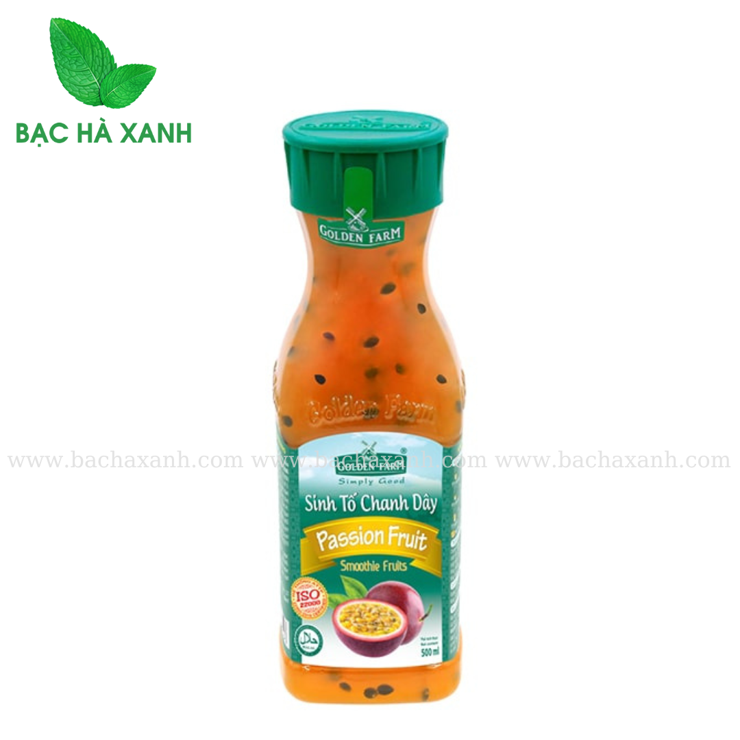 Sinh Tố GoldenFarm Chanh Dây 1.0L