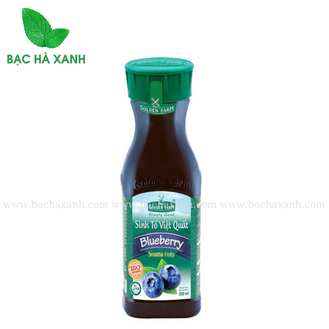 Sinh Tố GoldenFarm Việt Quất 1.0L