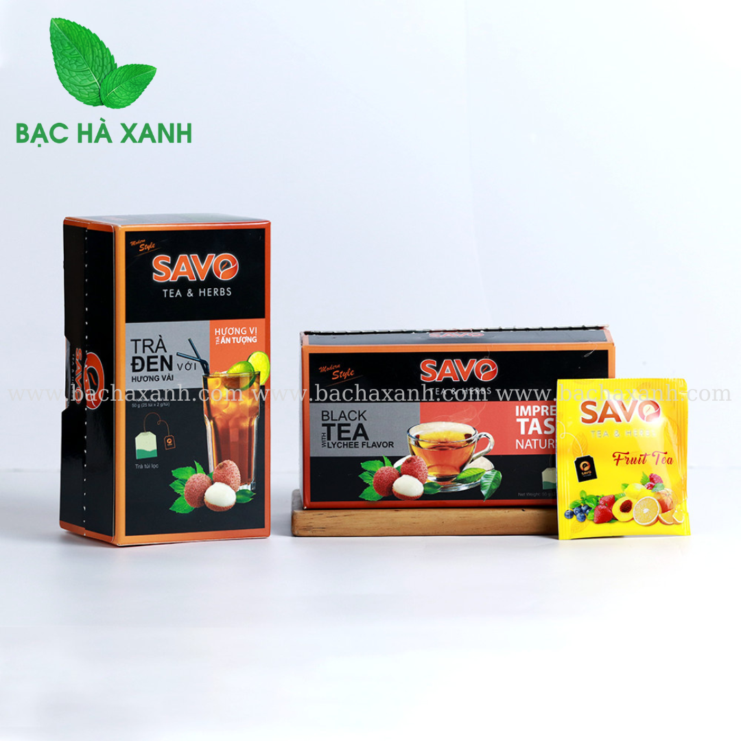 Savo Trà Trái Cây Vị Vải (Lychee tea)