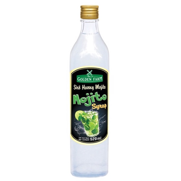 Siro Syrup GoldenFarm Mojito 520ml