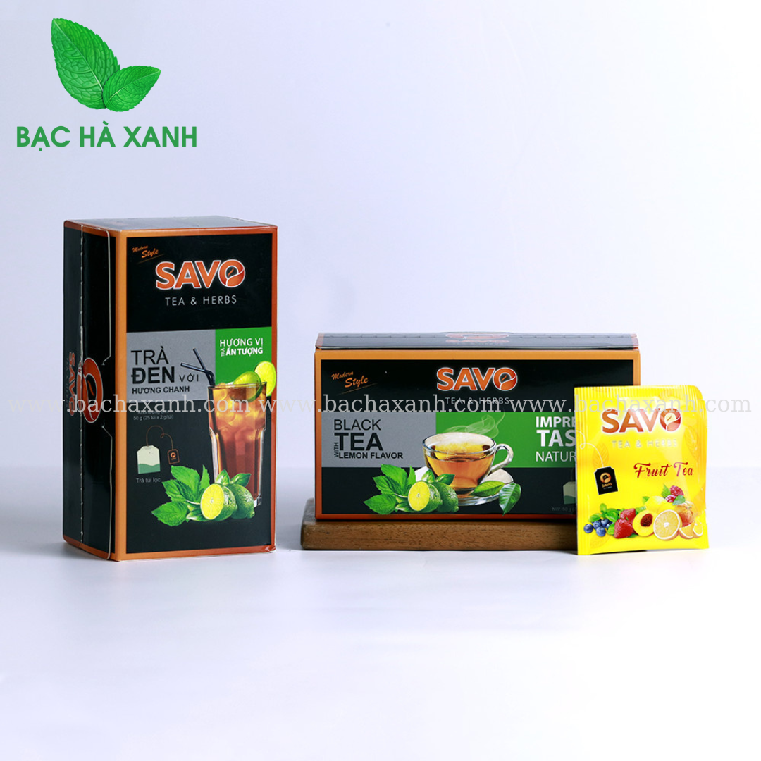 Savo Trà Trái Cây Vị Chanh (Lemon tea)