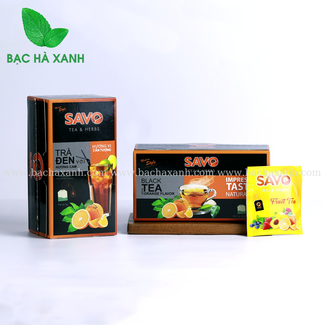 Savo Trà Trái Cây Vị Cam (Orange tea)