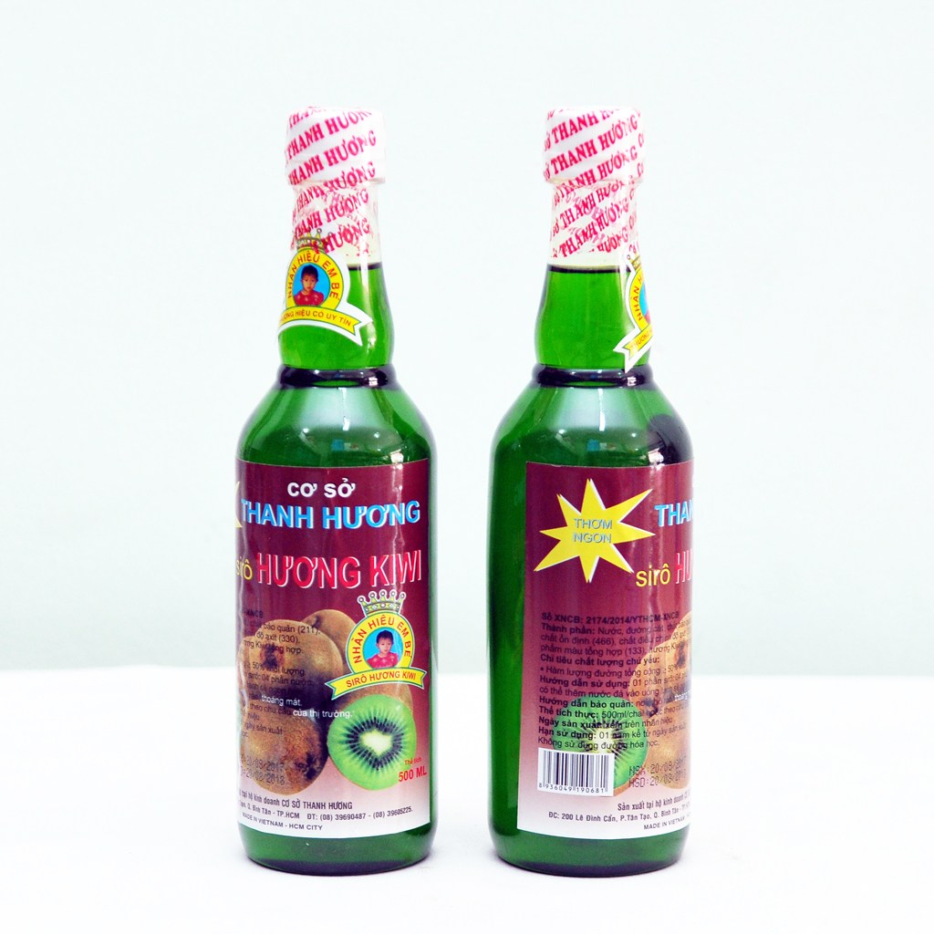 Siro Syrup Thanh Hương Kiwi