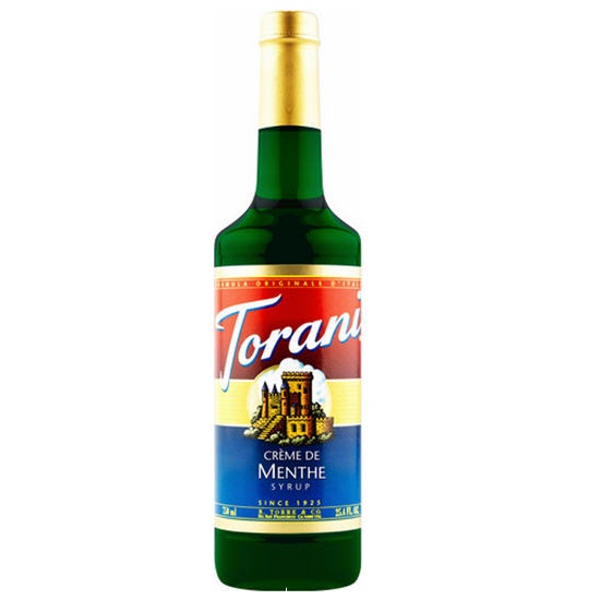 Siro Syrup Torrani Bạc Hà Xanh (Creme De Menthe) 750ml