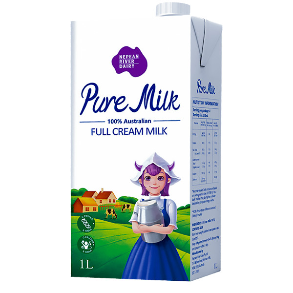 Sữa tươi nguyên kem 1L Pure milk Nepean