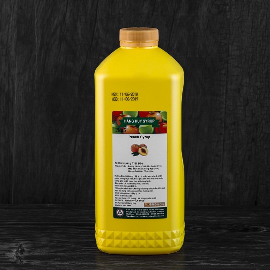 Siro Syrup Hàng Huy Kiwi Canh Vàng