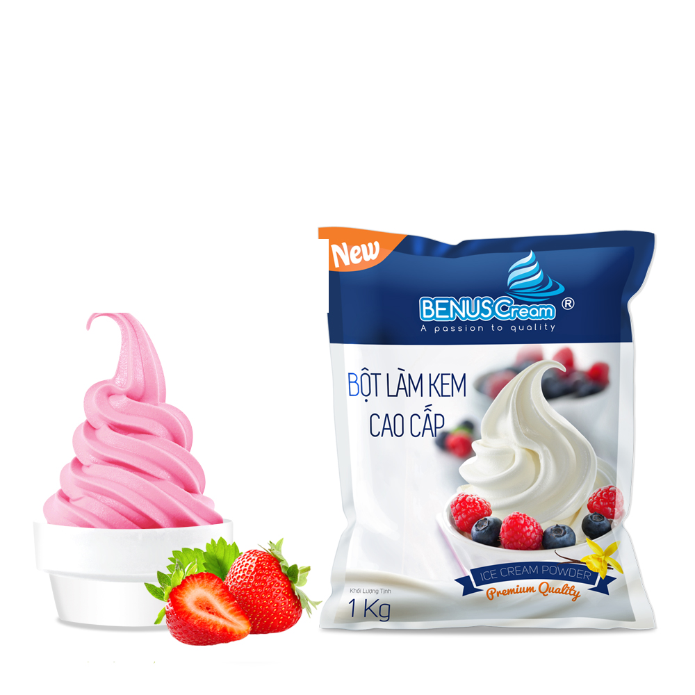 Bột làm kem Đại Song Việt Dâu