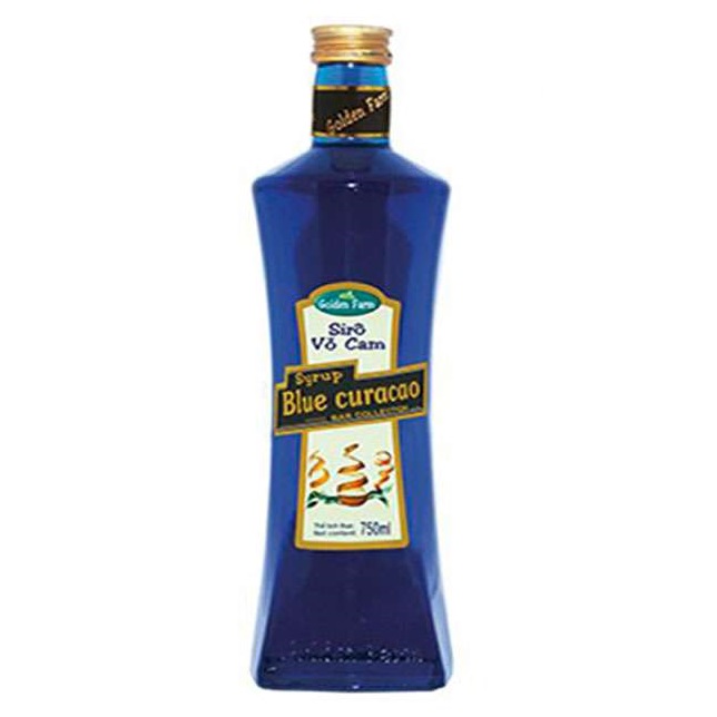 Siro Syrup GoldenFarm Vỏ Cam Bar Collection750ml 