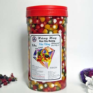 Thạch Hàng Huy Kim Cương Hạt 4 Màu