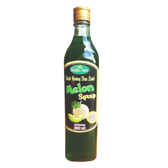 Siro Syrup GoldenFarm Dưa Lưới 700ml