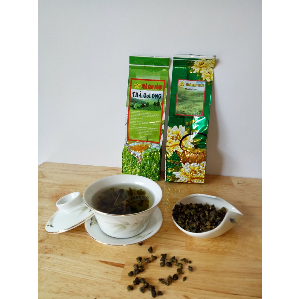 Trà Ô Long Sao Vàng Hút Chân Không 500g