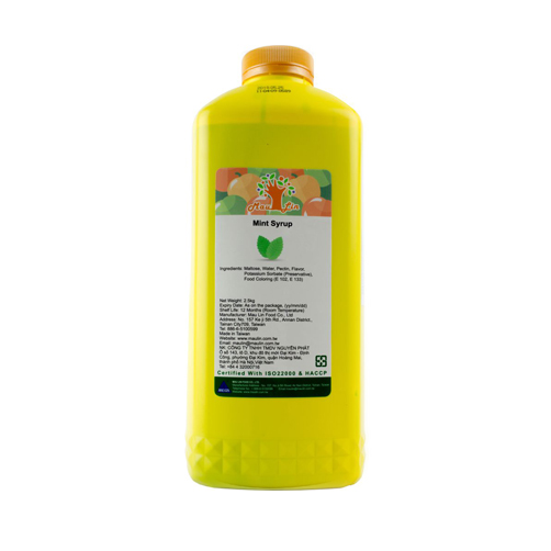 Siro Syrup Maulin Đài Loan Canh Vàng Bạc Hà