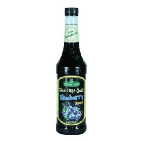 Siro Syrup GoldenFarm Việt Quất 2 Lít