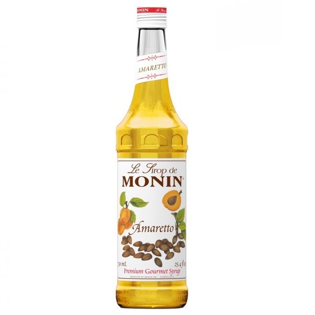 Siro Syrup Monin Hạnh Nhân Đắng (Amaretto)