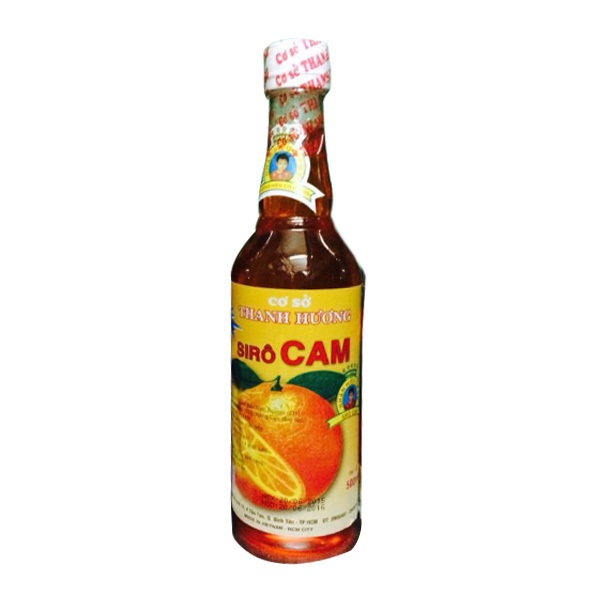 Siro Syrup Thanh Hương Cam