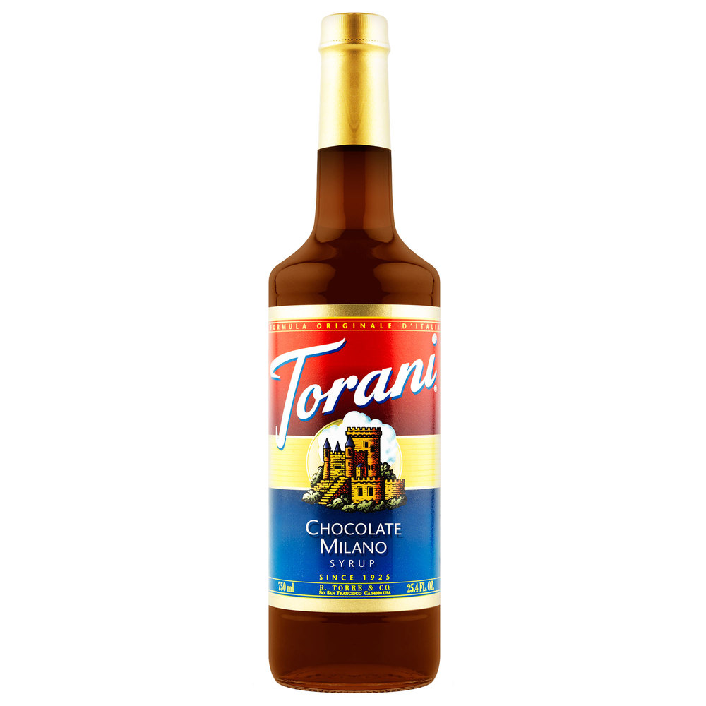 Siro Syrup Torrani Chocolate Milano 750ml