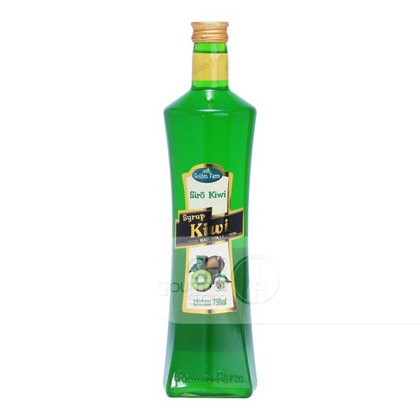 Siro Syrup GoldenFarm Kiwi Bar Collection 750ml