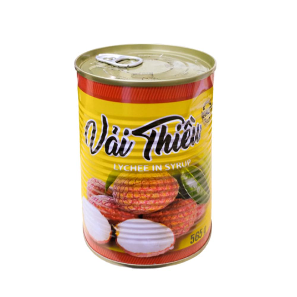 Vải Thiều Đóng Hộp 565g Vàng