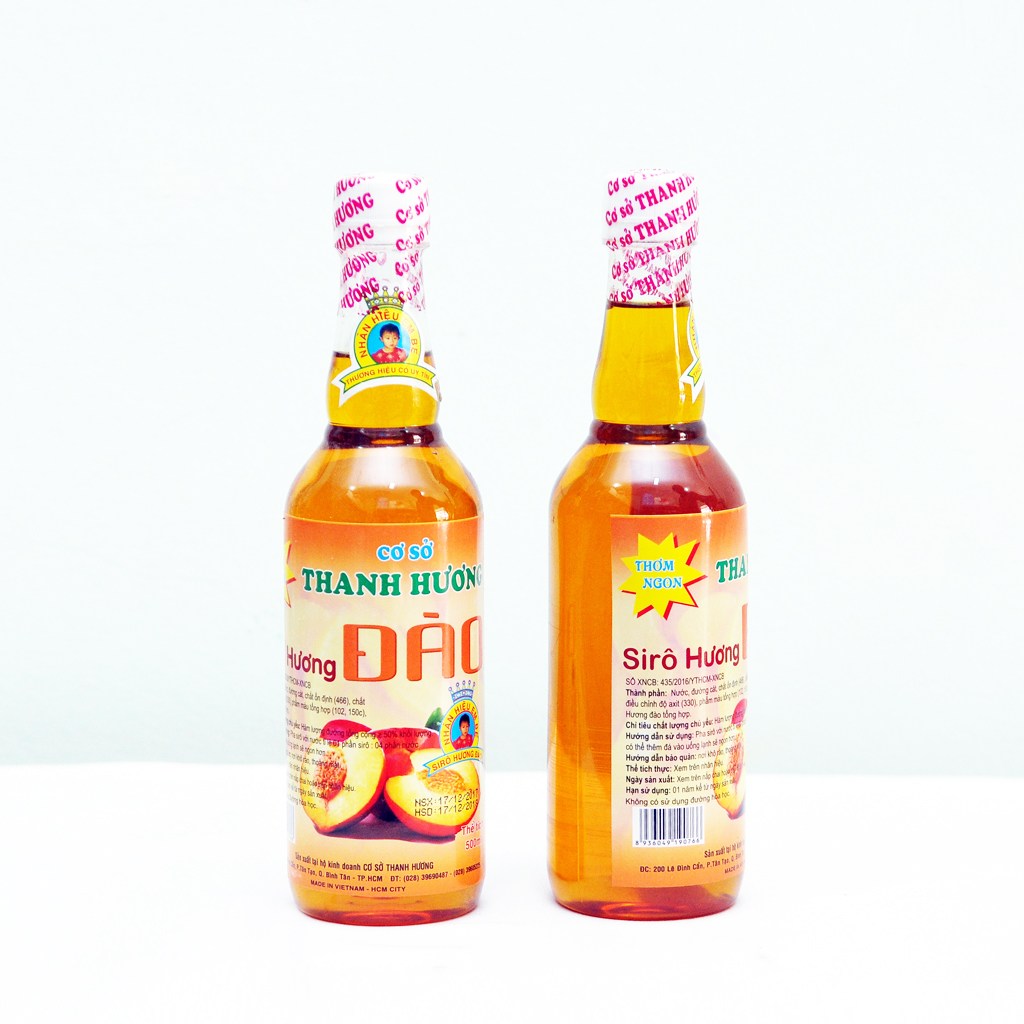 Siro Syrup Thanh Hương Đào